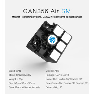 Verseny Rubik Kocka GAN 3x3x3 Magnetic cube - GAN356Air SM 2019