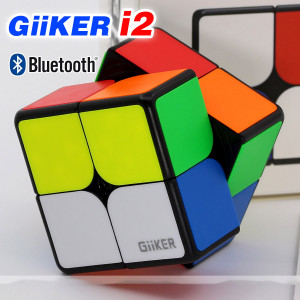 Verseny Rubik Kocka Giiker 2x2x2 suppercube i2 Bluetooth APP