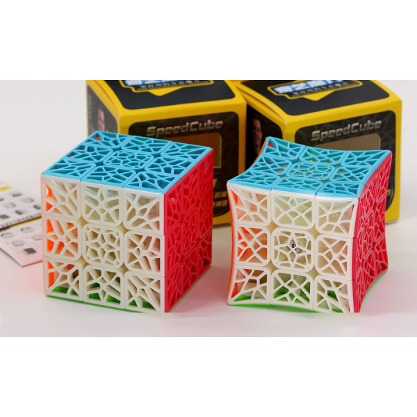 Verseny Rubik Kocka QiYi 3x3x3 cube - DNA Plane / Concave