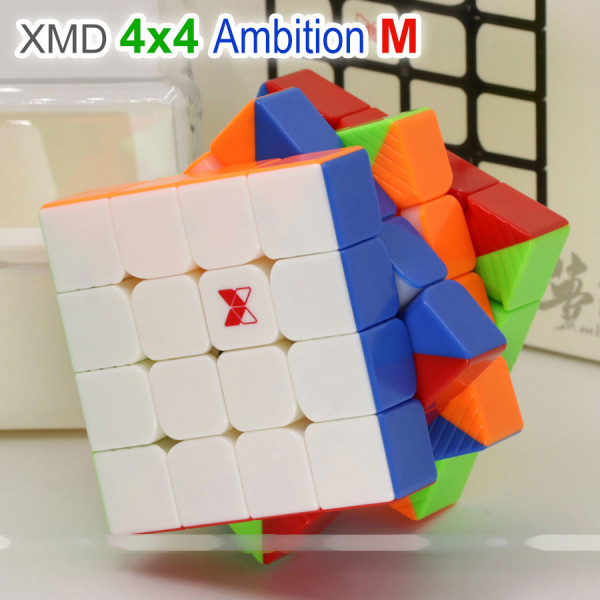 Verseny Rubik Kocka QiYi XMD 4x4x4 magnetic cube - Ambition M