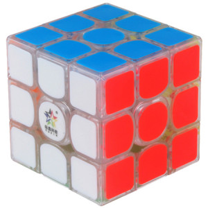Verseny Rubik Kocka YuXin Kylin V2 M 3x3x3 Magnetic Speed Cube Black Deep Red Version