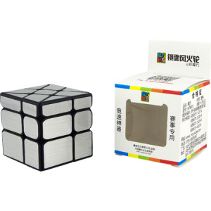 Verseny Rubik Kocka Cubing Classroom Windmirror Magic Cube Brushed Silver