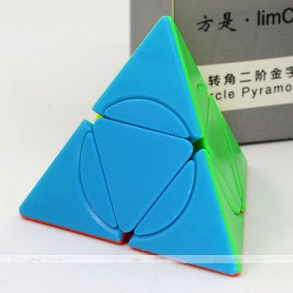 Verseny Rubik Kocka f/s limCube 2x2x2 Circle Series - Pyramorphix Dino Star Plus LiuSeLingJing Ⅱ Circle Pyramorphix