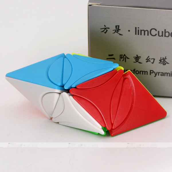Verseny Rubik Kocka f/s limCube 2x2x2 Circle Series - Pyramorphix Dino Star Plus LiuSeLingJing Ⅱ Liu Se Ling Jing Ⅱ