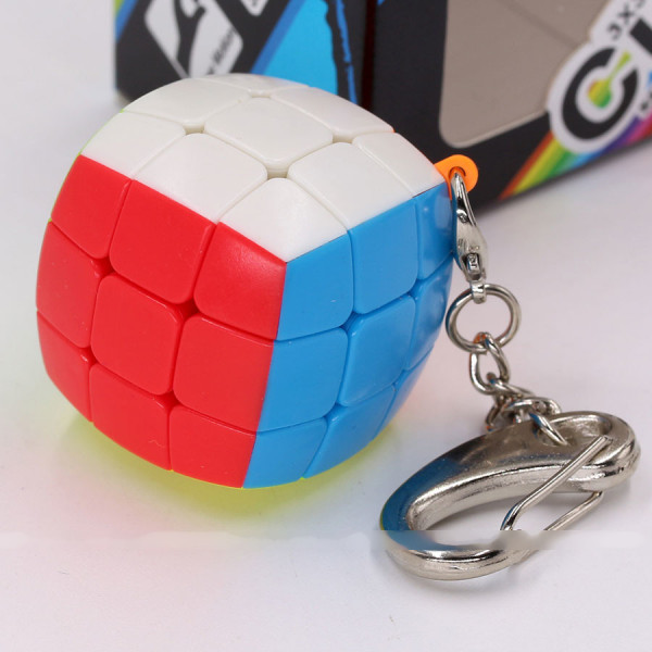 Verseny Rubik Kocka FanXin Buns keychain 3x3x3 cube (3.6cm)