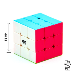 Verseny Rubik Kocka QiYi 3x3x3 cube - Warrior-W