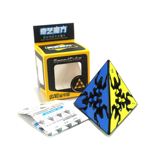 Verseny Rubik Kocka QiYi cube 4-Axle Gear Pyraminx