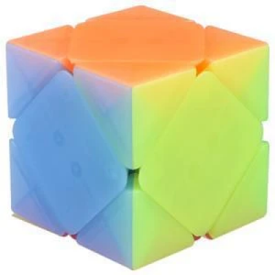 Verseny Rubik Kocka QiYi cube transparent Jelly colour series of SkewB